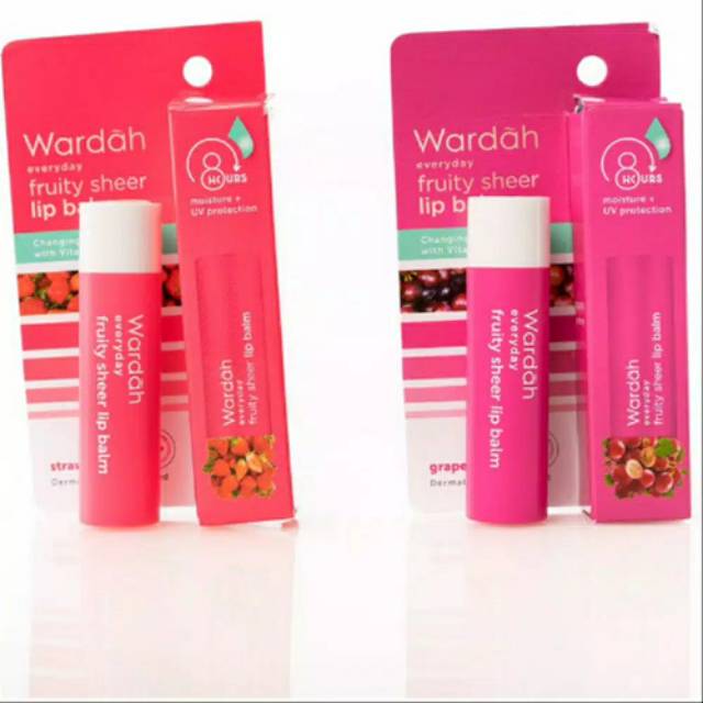 WARDAH EVERYDAY FRUITY SHEER LIP BALM | WARDAH LIPBALM | WARDAH LIP