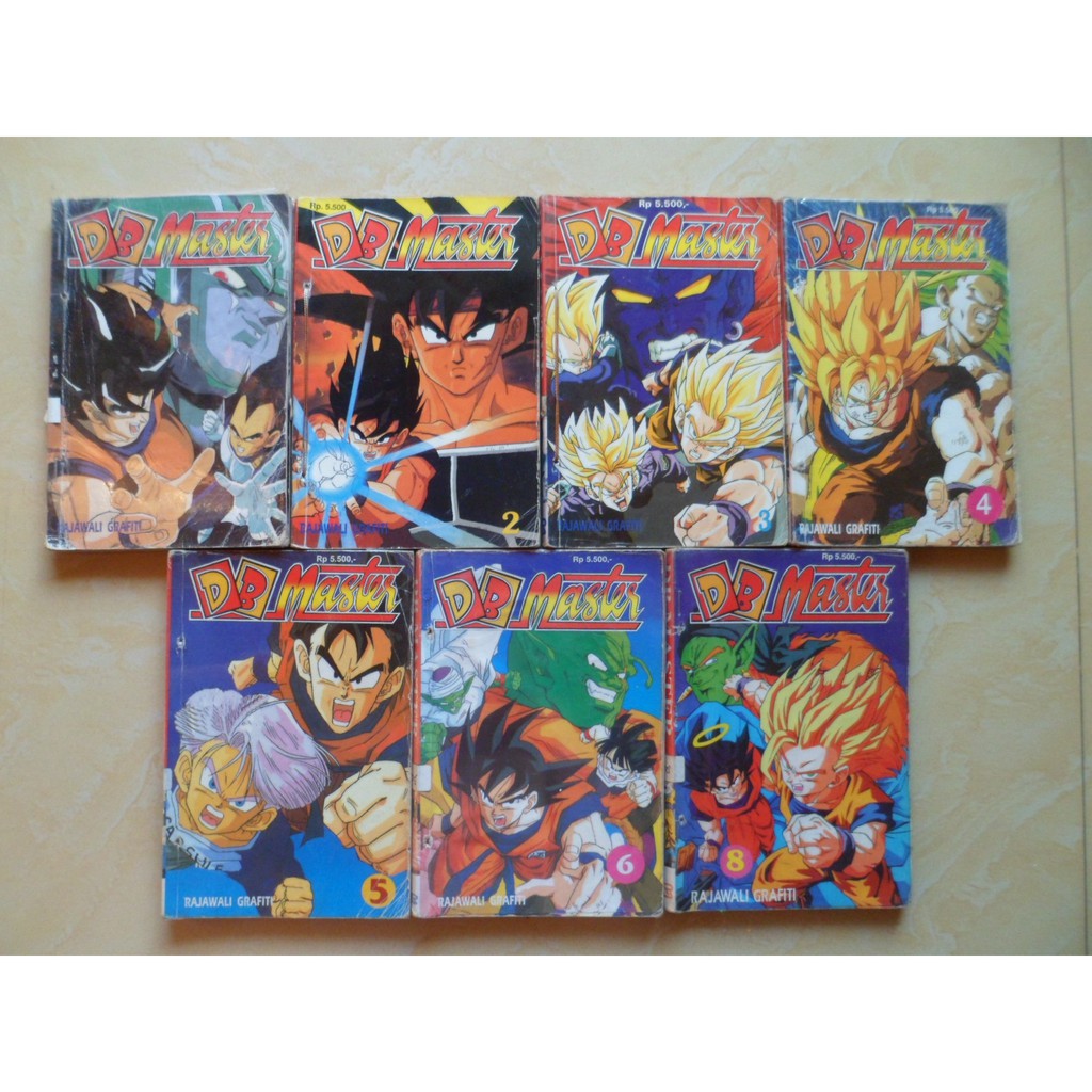 Komik DB Dragon Ball Master Movie 1-8 ( Minus no 7 )