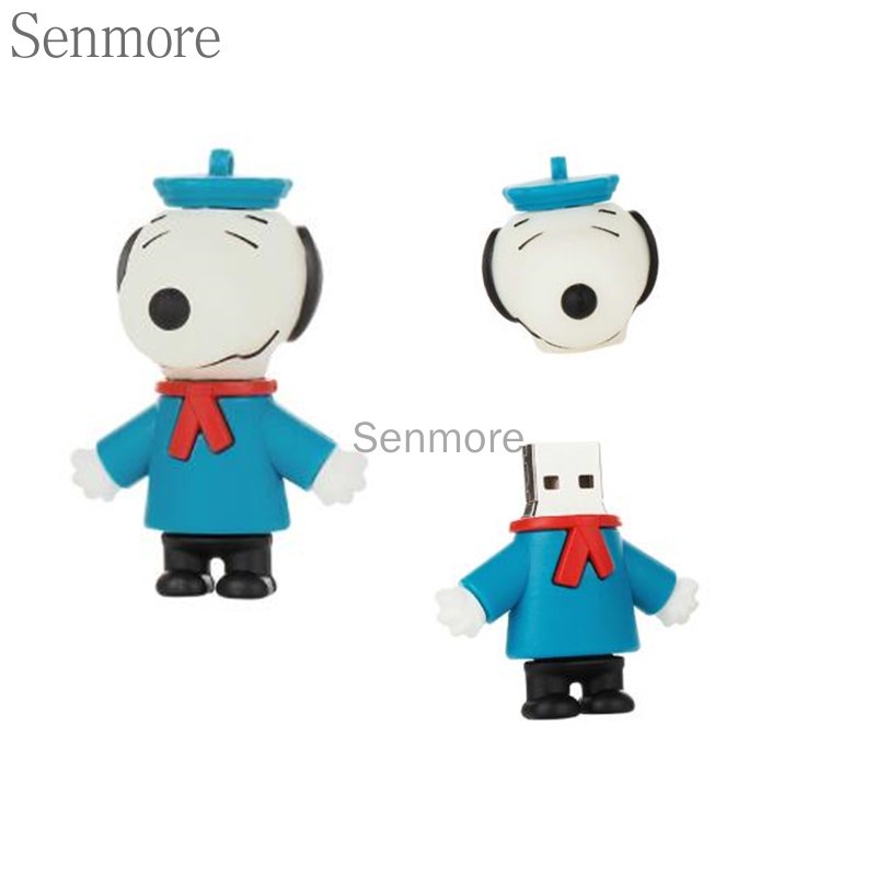 Flashdisk USB 1GB / 8GB / 16GB / 32GB / 64GB / 128GB / 1TB / 2TB Desain Snoopy