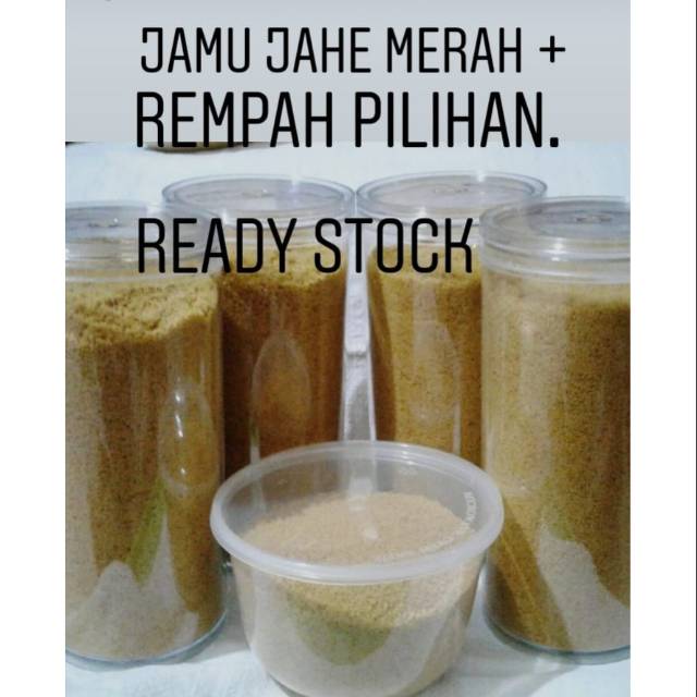 

Jamu Jahe Merah - 250 gram