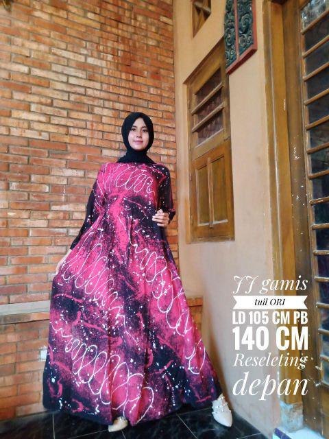 Gamis Rayon Mutiara/gamis Twill Ori/gamis Katun/gamis Rayon/gamis Syari/gamis Batik