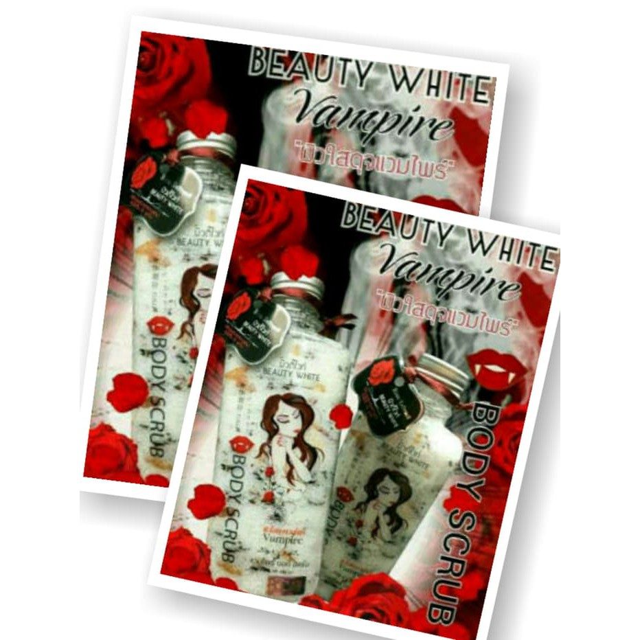 ORIGINAL BODY SCRUB VAMPIRE BY BENY LULUR VAMPIRE ORIGINAL THAILAND