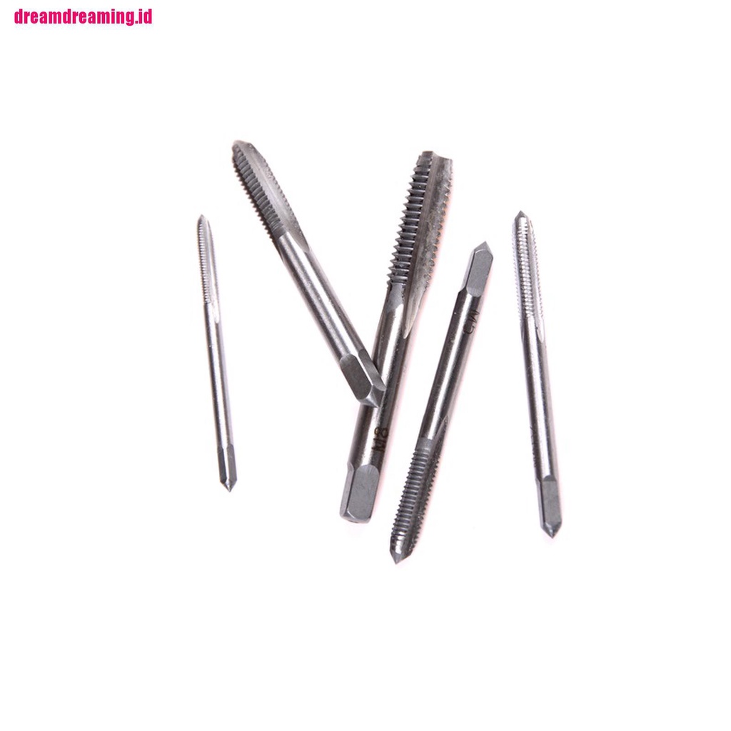 5pcs / Set M3 M4 M5 M6 M8 Hand Tap Flute 3mm - 8mm