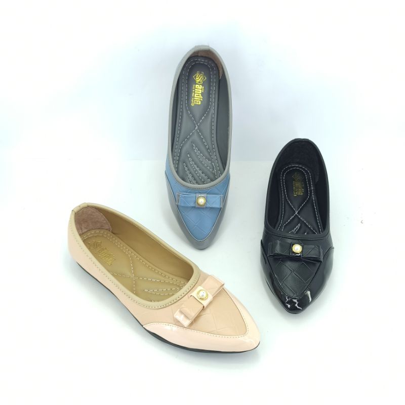 Sepatu Flatshoes Wanita Ballerina Andis YS02