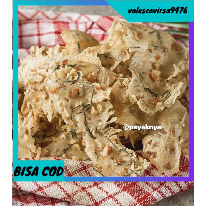 

⭐BISA COD⭐ Rempeyek Peyek Nyai Kacang (JUMBO)
