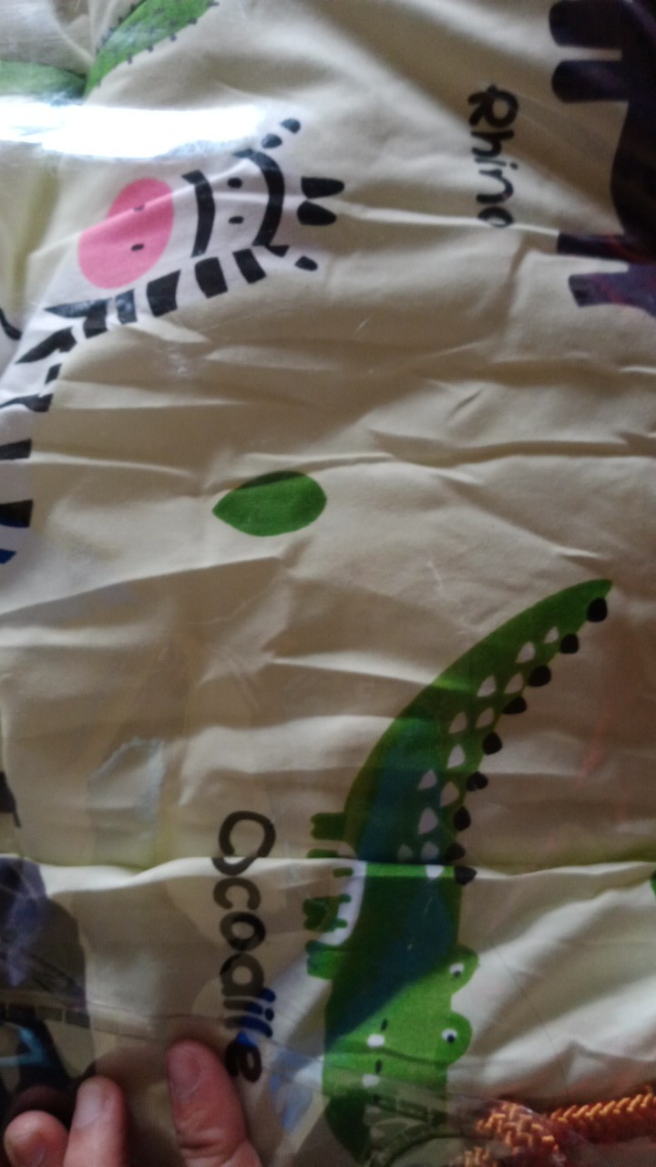 Ww Bed Cover Diva Linen - Tinggi 30cm - Safari Land - 120x200 (single)