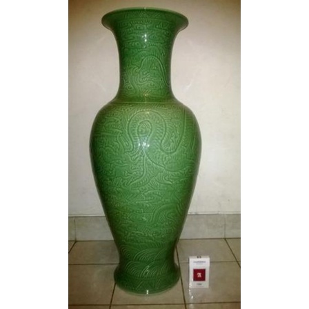 Guci Vas Antik China Jingdezhen dinasti Qing