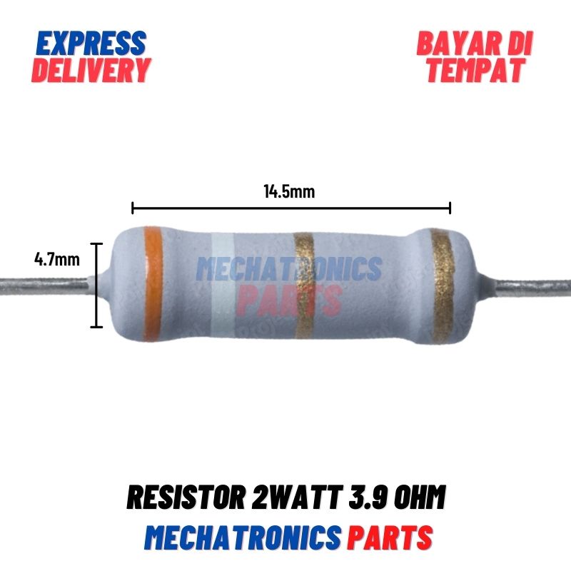 [PAS-9263] RESISTOR 2WATT 3.9OHM