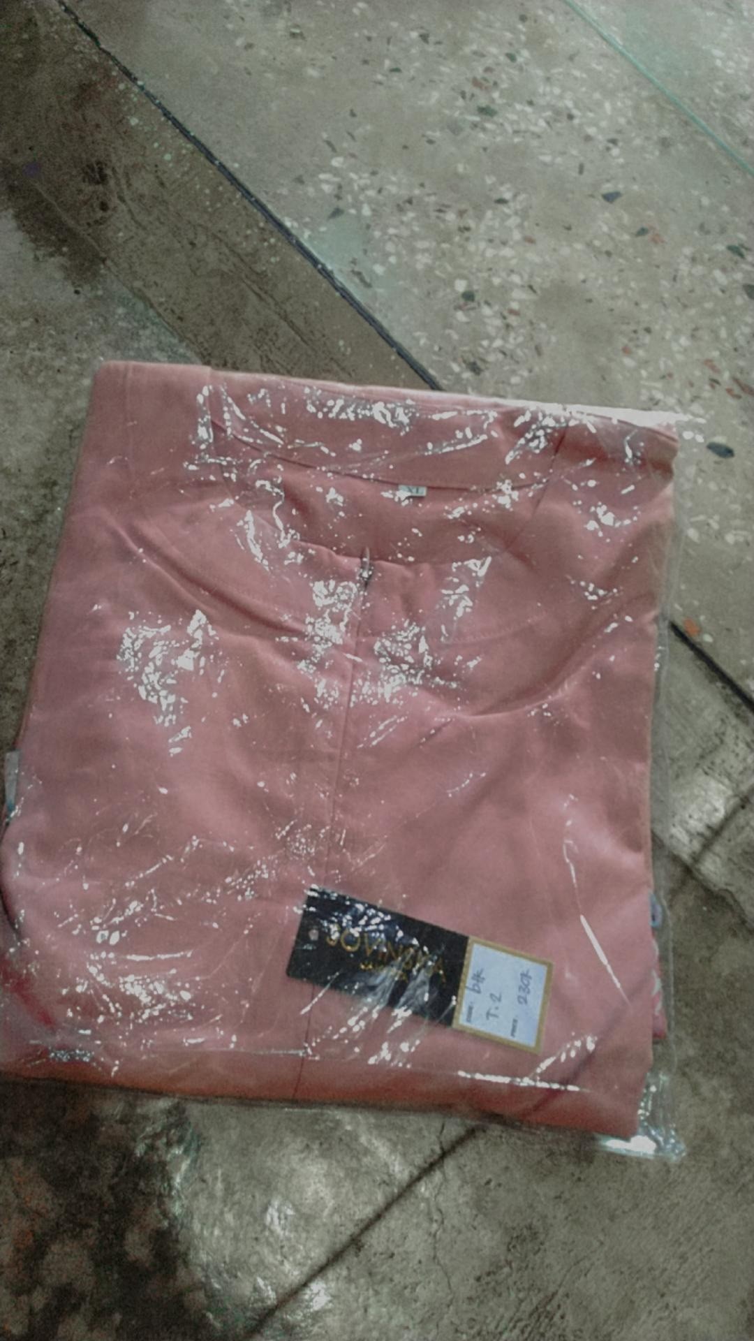 Dress/tunik Batik T2 Dustypink