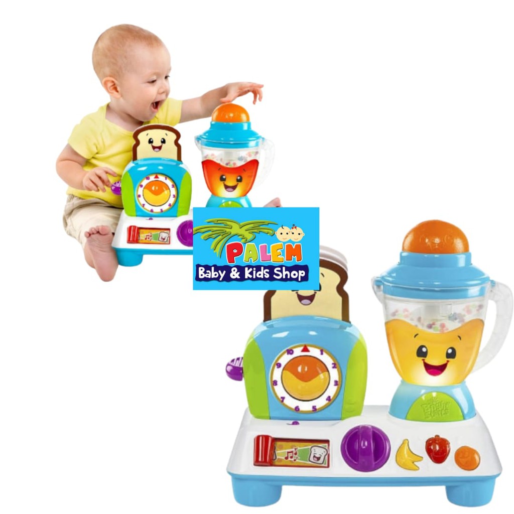 Bright Starts Rise And Dine Busy Cafe/mainan anak anak blender music