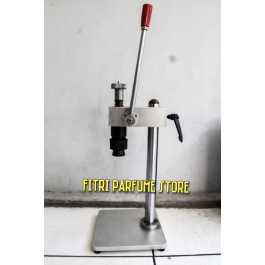 Alat press botol parfum duduk 1 mata 15mm