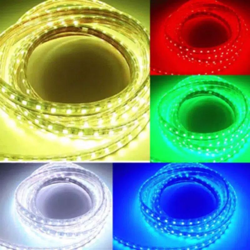 (10 METER) LED STRIP SELANG 220V 8 WATT/METER SMD