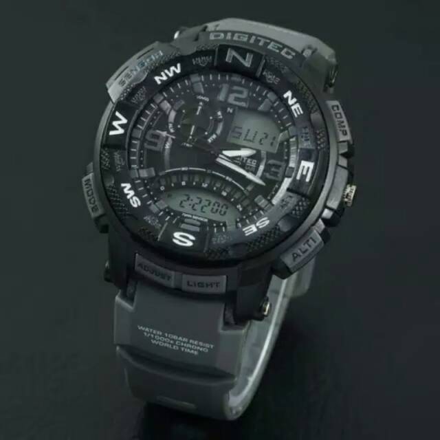Jam tangan pria original digitec rubber keren sporty
