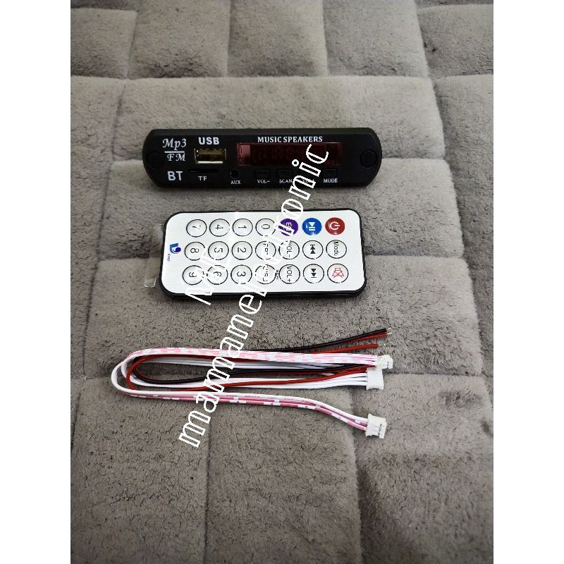 KIT MODUL MP3 PLAYER BLUETOOTH PLUS KABEL PLUS REMOTE