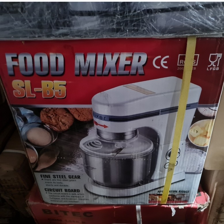 Food Mixer SL B5 Mixer Adonan Roti dan Kue Maestro Mixer 5 liter