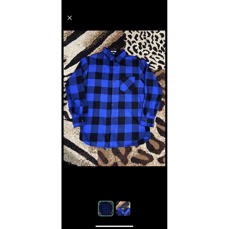 kemeja flanel pl pria kemeja second kemeja preloved