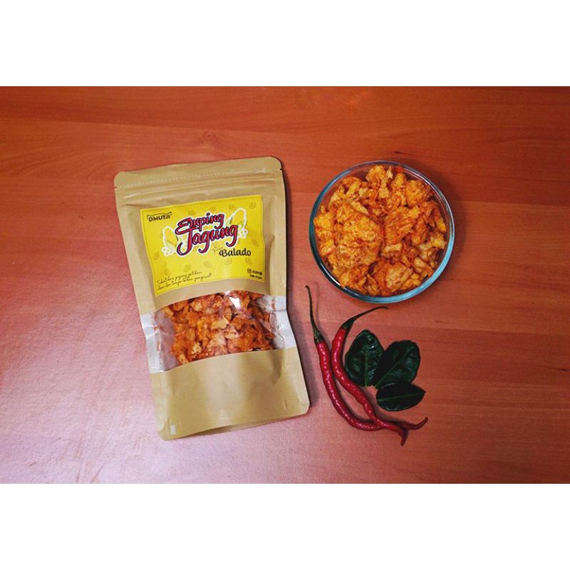 

Emping Jagung Balado - D'Mutji snack