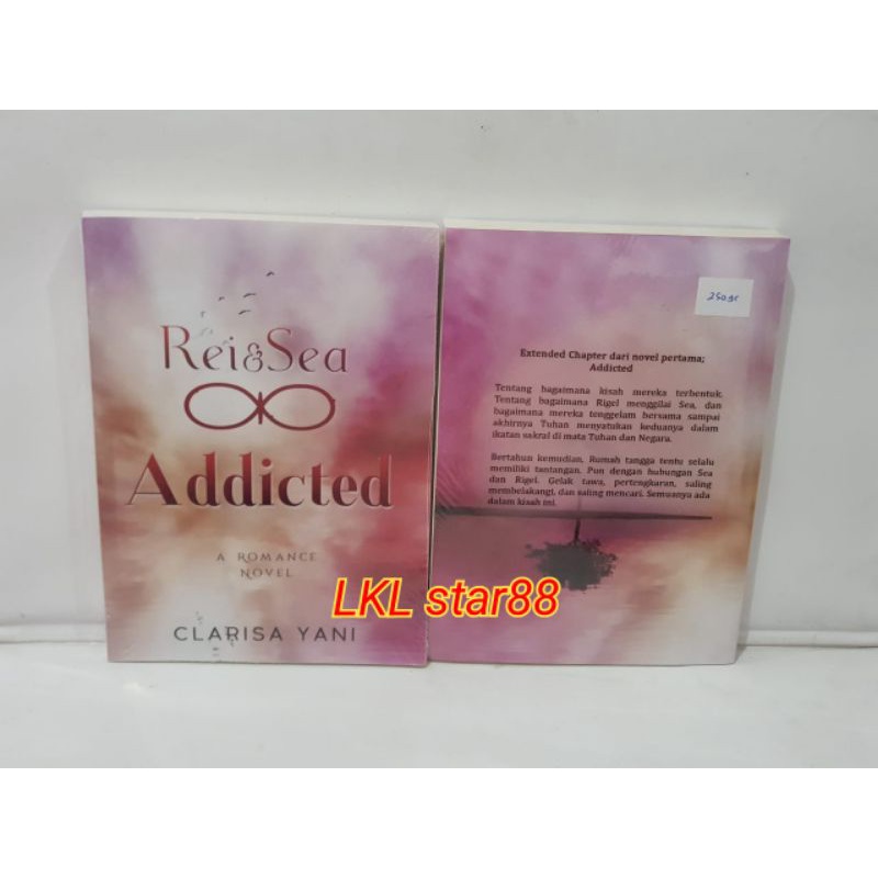 Buku/Novel Rei & Sea Addicted by Clarisa Yani