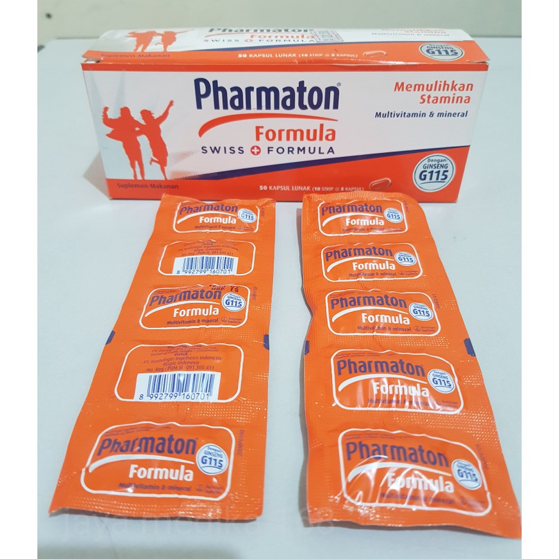 PHARMATON FORMULA