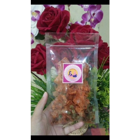 

Keripik Kaca/Kripca Daun Jeruk(80g)