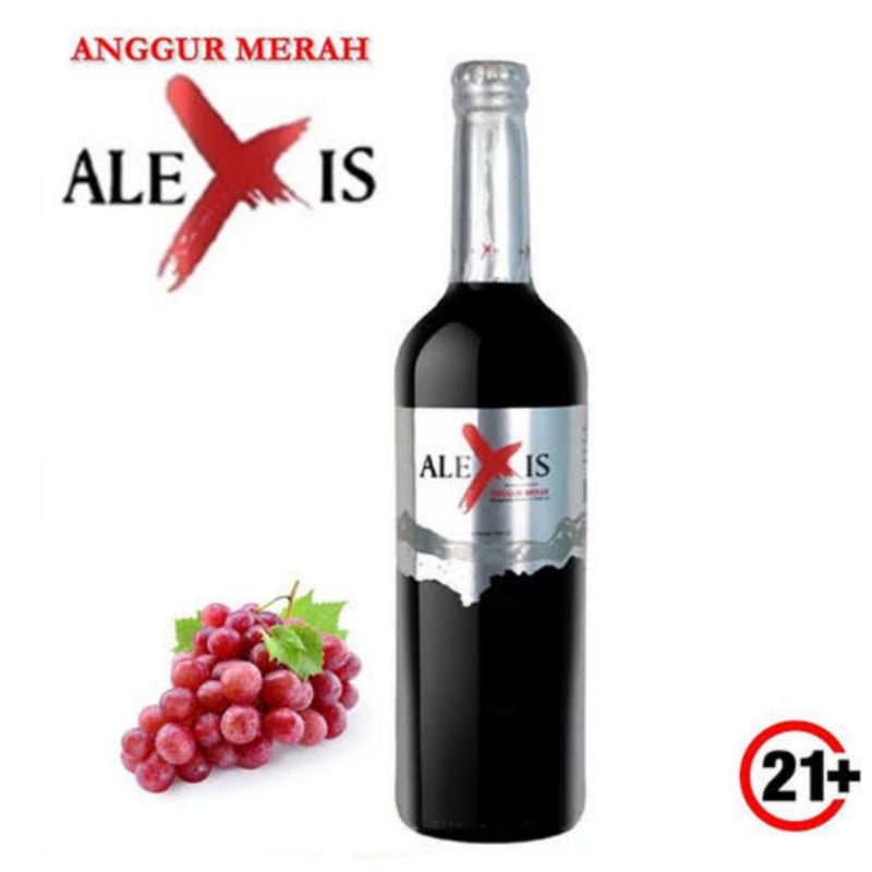 Alexis Anggur Merah 600ml Amer Alexis anggur merah Alexis  merah 600ml Amer