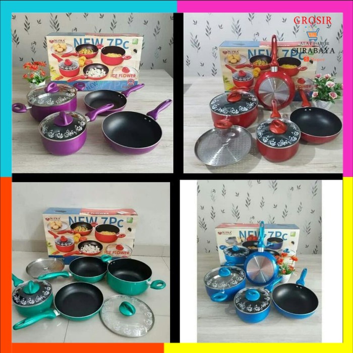 Panci supra 7pcs / panci set supra 7 pcs / panci set supra