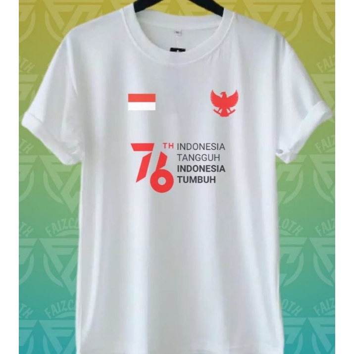 KAOS HUT RI AGUSTUS DIRGAHAYU KEMERDEKAAN KE 76