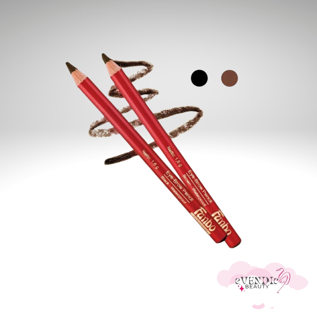 Fanbo Pensil Alis Coklat (Eyebrow) RED Fantastic