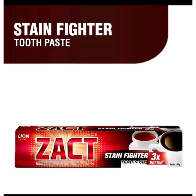 Zact Stain Fighter Pasta Gigi 190 gr