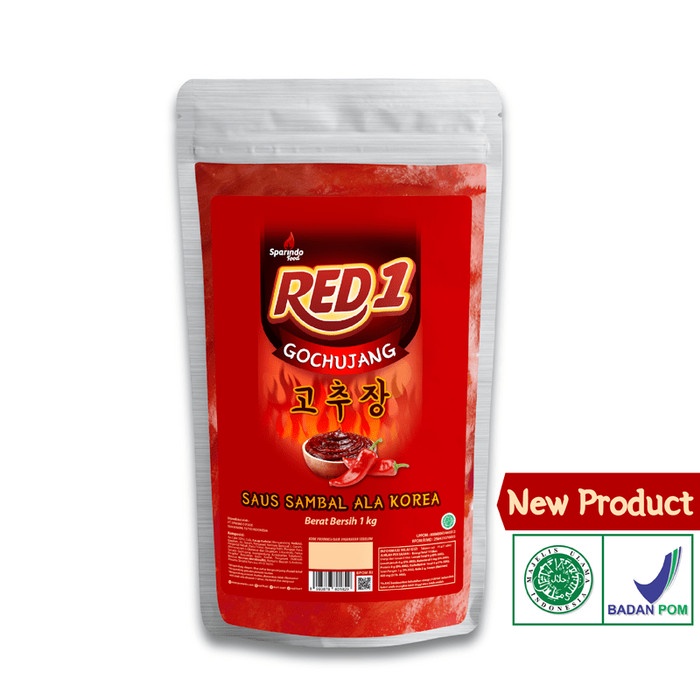 

SAUS-DRESSING- RED1 GOCHUJANG HALAL 1 KG -SAUS-DRESSING.