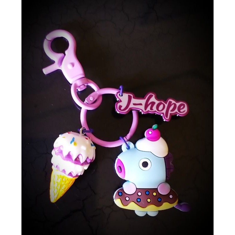 Aksesoris Fashion Strap Tas / Kunci Kpop BTS - JHope Mang