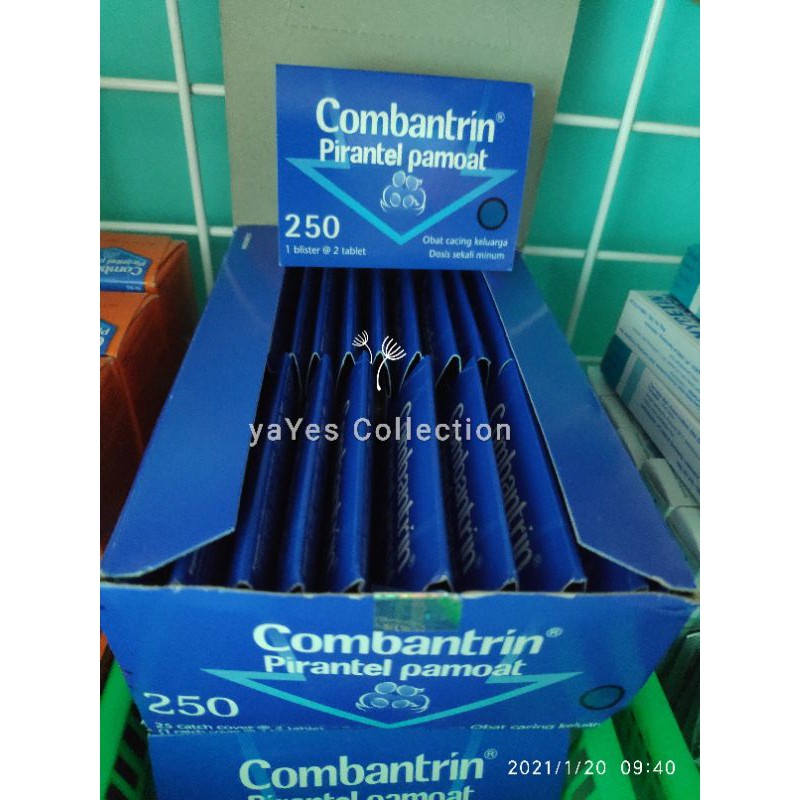 Combantrin sirup 10 ml jeruk obat cacing tablet 250 g 125 g dewasa 2+ tahun anak kombantrin