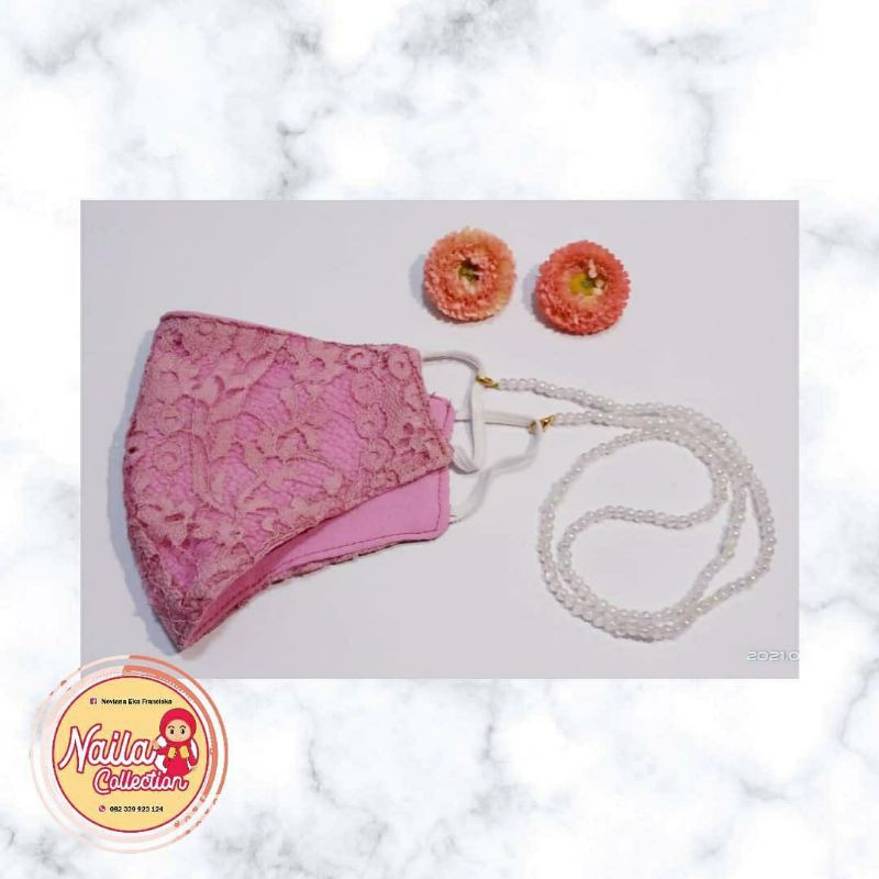 

Strap/Tali Masker Fariasi 3 (tulis pilihan warna mutiara pada pesan atau chat)