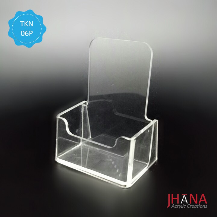 

TEMPAT KARTU NAMA AKRILIK TKN05P - Display Kartu Nama Akrilik