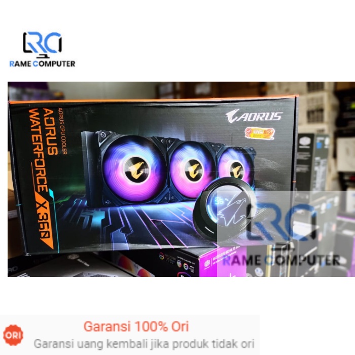 Gigabyte Aorus WATERFORCE X 360 - 360mm AIO Liquid CPU Cooler