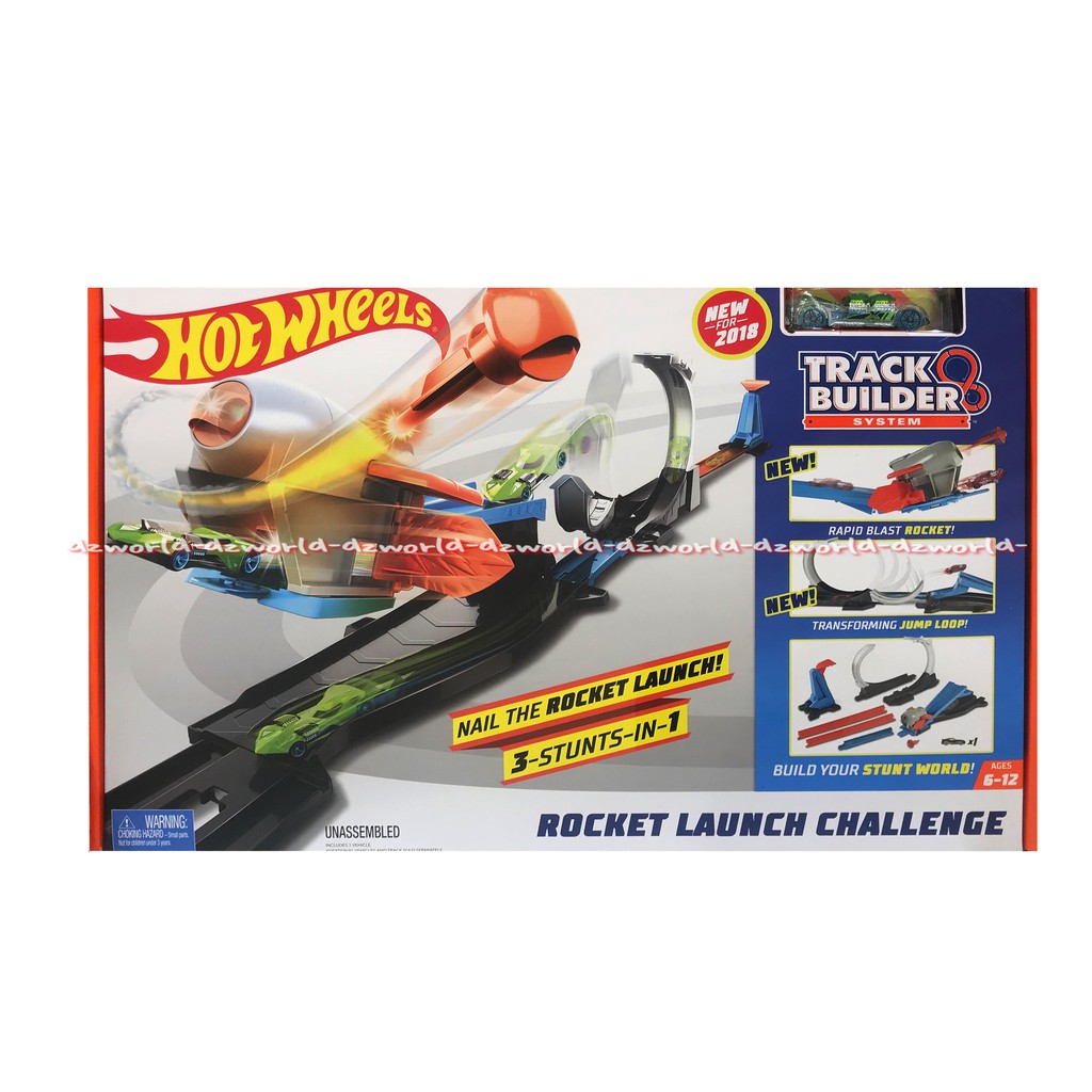 Hot wheels Rocket Launch Challenge Hot will Mainan Mobil Mobilan Car Dengan Track