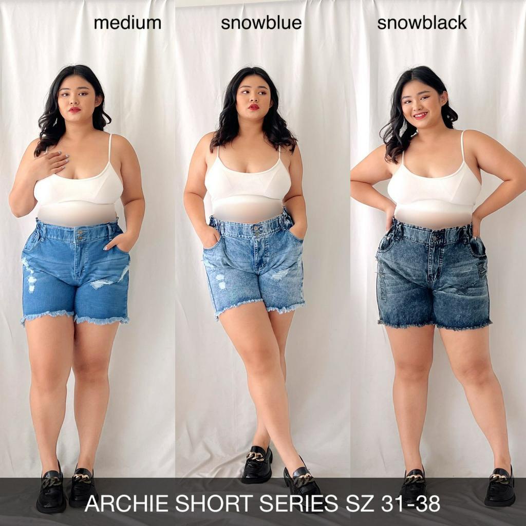 CELANA JEANS WANITA ARCHIE SHORT JEANS