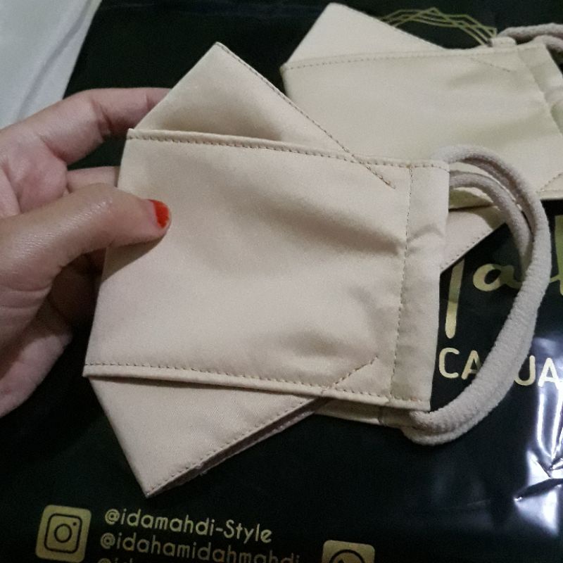 Masker Fashion Kain 3D Hand Made Custom