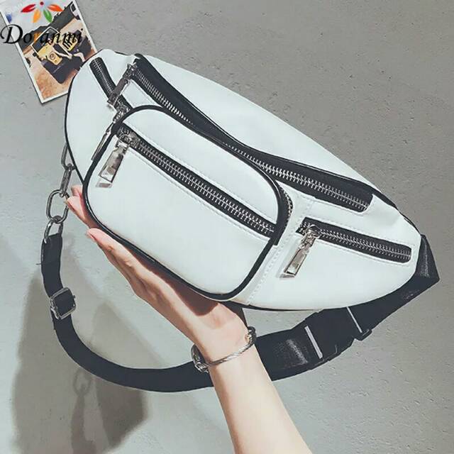 JS_BEST SELLER 2020 Tas Selempang  Casual Bahan Kulit Sintetis Mode Bisa Di Lipat Termurah