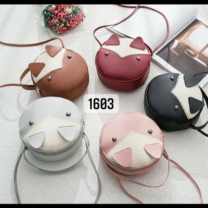 TAS SLEMPANG CEWEK KIYOMI / Tas lucu/ tas unik