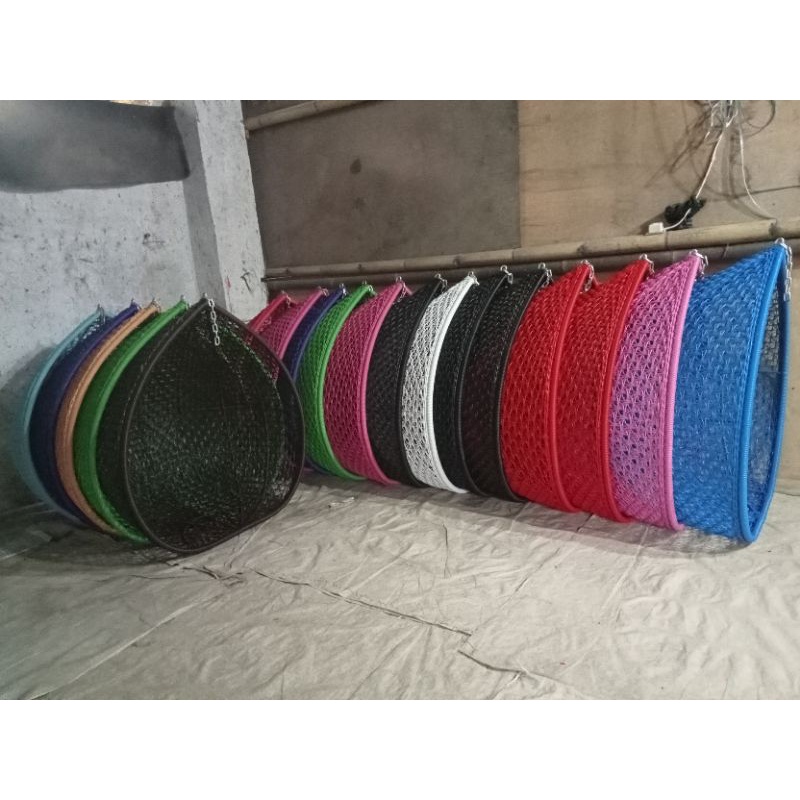 krombong ayunan pear & inul rotan sintetis