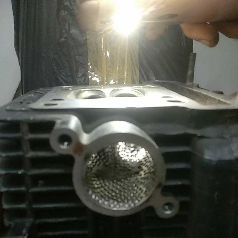 blok head satria fu karbu klep