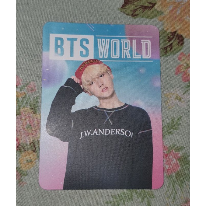 Suga PC BTS World OST Luggage Tag