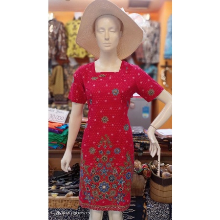 Toko bakul batik,Dres batik lengan 3/4