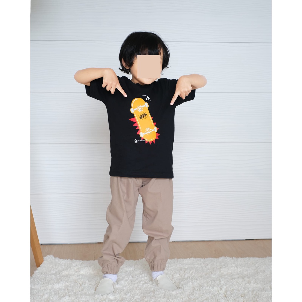 Baju Kaos Anak Laki Laki Distro Bandung Murah 1 sampai 12 tahun Cowok Zuhd Kids By Dhikr and Sabr