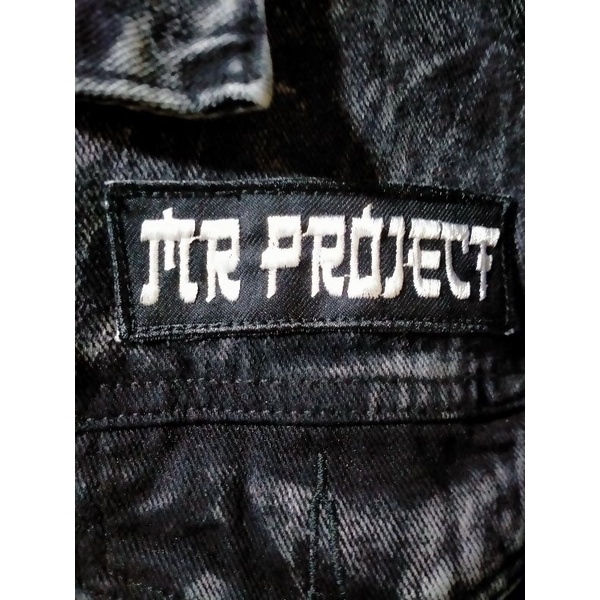 Denim jaket full patch NIRVANA (PATCH SUDAH TERPSANG )-5