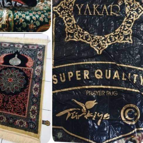 ➻ Sajadah Turki YAKAR CARPET WANGI Sajadah Bulu Tebal Sajadah Turki Bulu Sajadah Tebal ℮