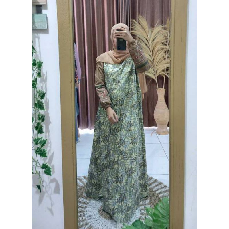 GAMIS INAYAH / Gamis katun HQ / INAYAH MOTIF