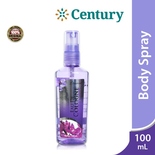Laurent Body Spray Eau De Cologne Ungu 100ml / Parfum / Eau De Cologne / Body Spray / Body Mist