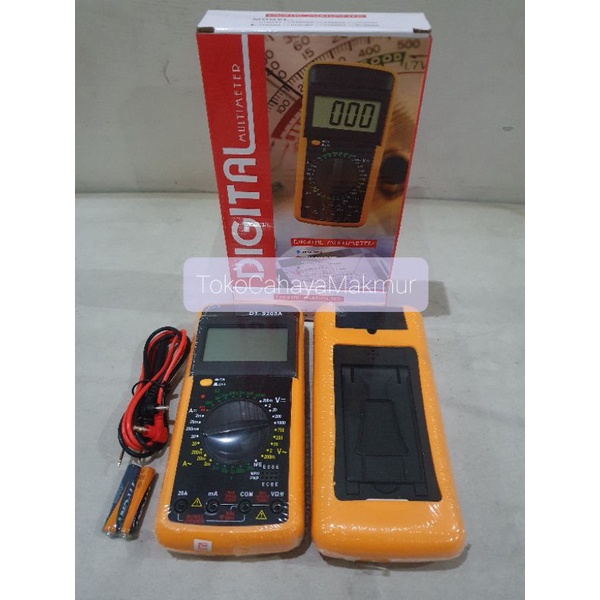 Multitester Digital / Avometer Digital / Digital Multimeter DT9205A